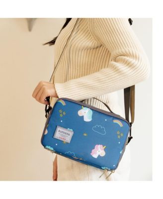 Portable Diaper Bag with Changing Pad, Waterproof Travel Baby Bag