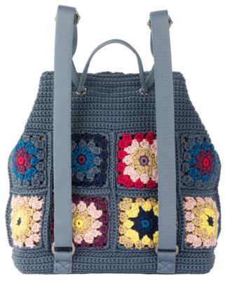 Women's Sayulita Crochet Large Backpack