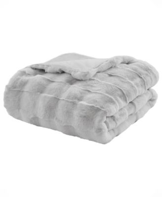 Vivienne Faux Fur Throw, 50" x 60"