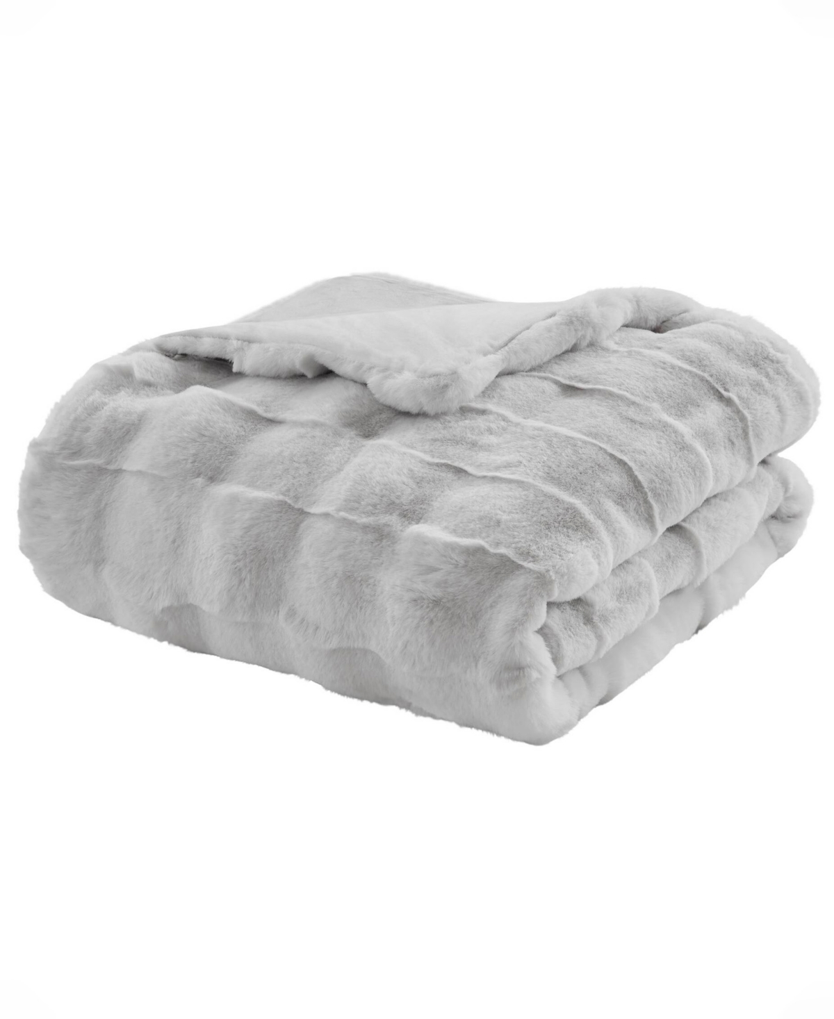 Madison Park Vivienne Faux Fur Throw, 50" x 60"