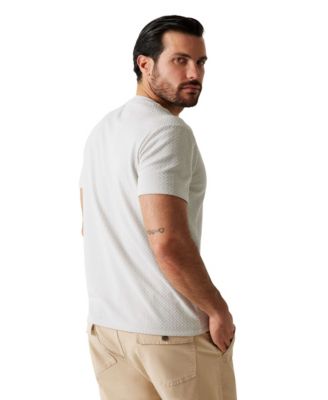 Men's Blake Textured Crew Short-Sleeve Knit T-Shirt