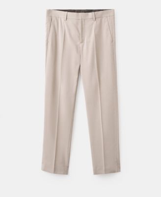 Men's Regular-Fit Pleated Pants