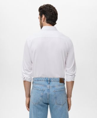 Men's Slim-Fit Cotton Shirt