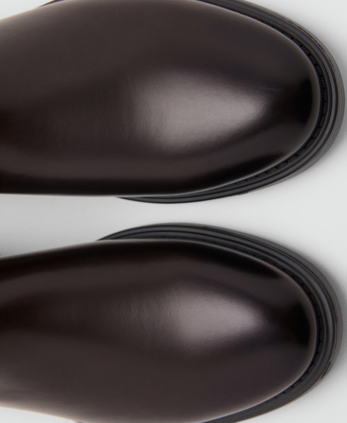 Mango Men's Leather-Effect Chelsea Ankle Boots