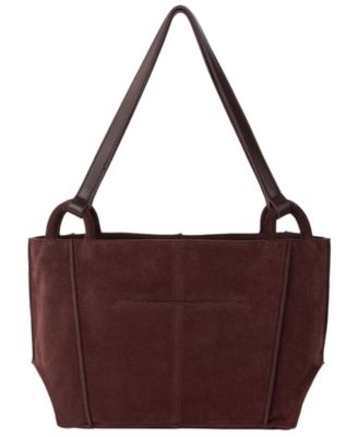 Los Feliz Leather Zipper Satchel Bag