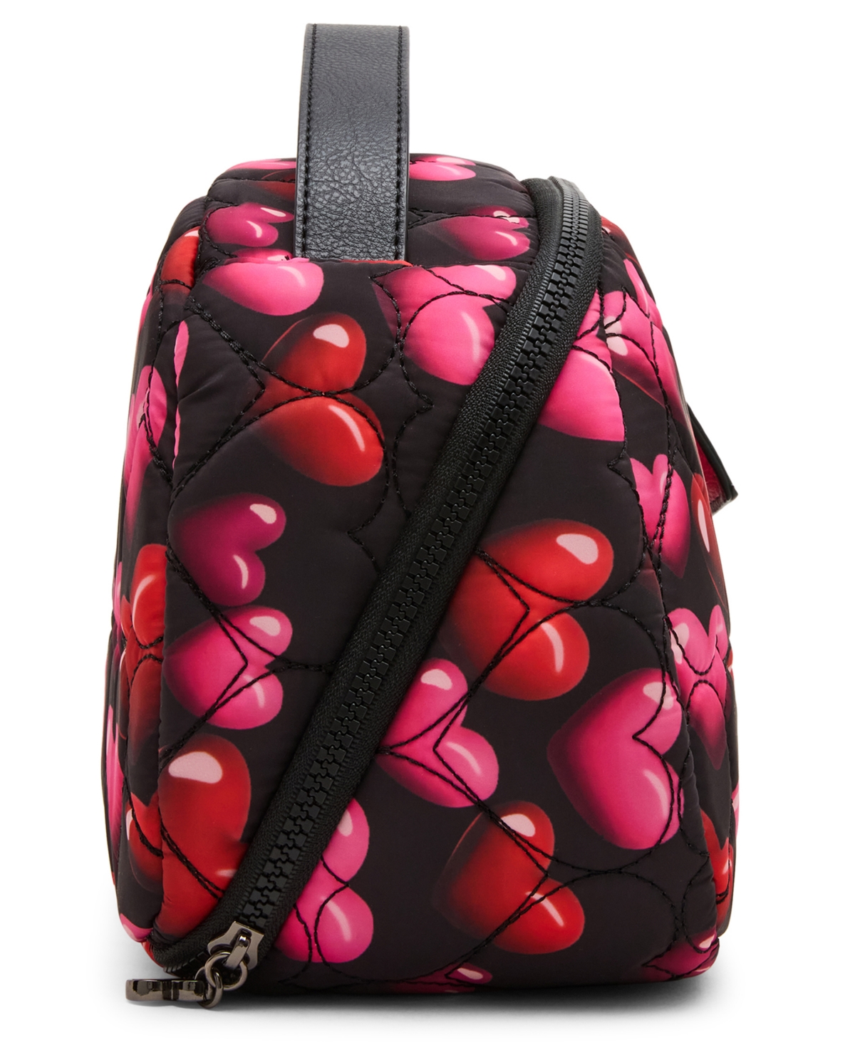 Betsey Johnson Loaf Cosmetic Case With Mirror In Multi