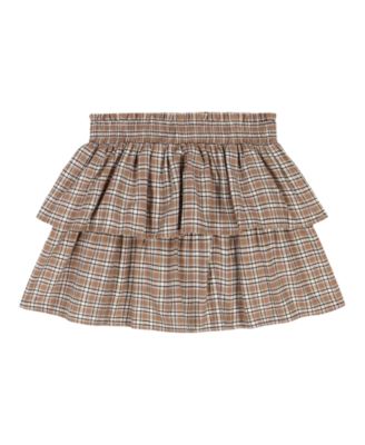 Calvin Klein - Girls 7-16 Plaid Tiered Skirt