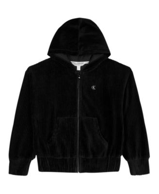 Calvin Klein - Girls 7-16 Long-Sleeve Zip-Up Hoodie