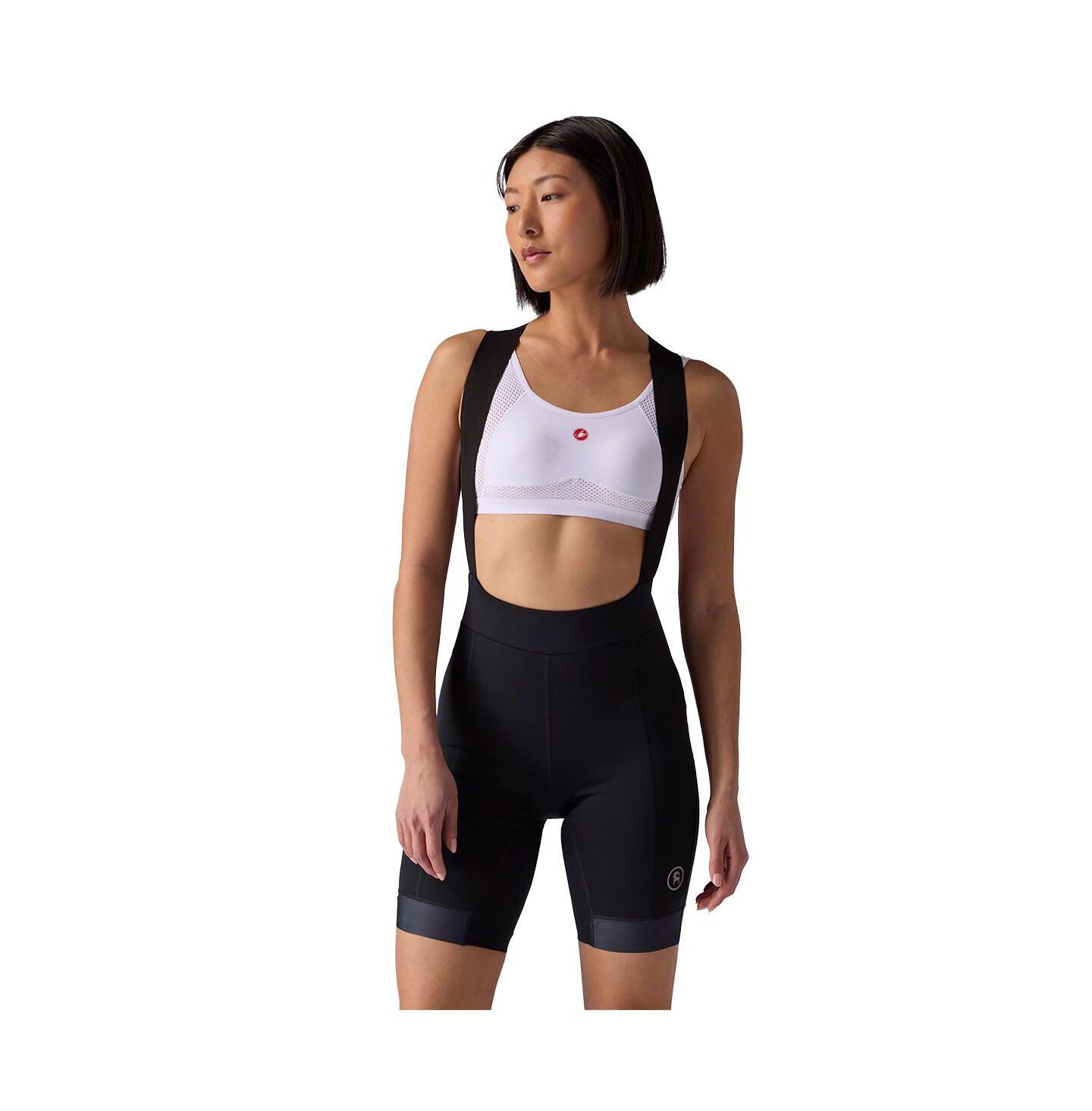 Женские шорты Backcountry Bike Bib Short Shorts Liners, цвет: Чёрный — фото 8