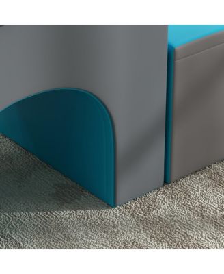 7-Piece Kids Crawl and Climb Activity Play Set, Contemporary