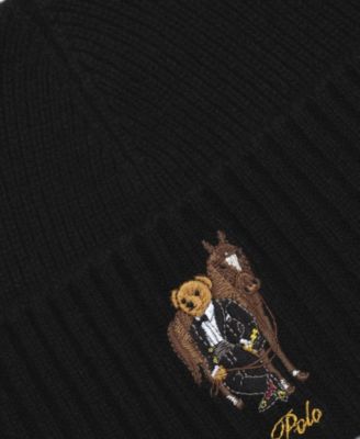 Men's Lunar New Year Bear Ribbed Cuff Beanie