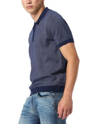 Men's Walbert Ribbed Polo Shirt