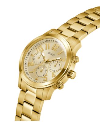 Men's Gold-Tone Multi-Function Watch, 44mm