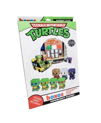 Teenage Mutant Ninja Turtle Papercraft Activity Playset