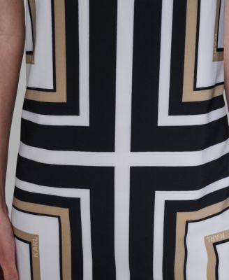 Women's Halter Neck Printed Midi Dress