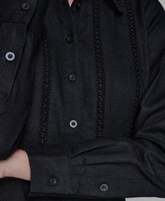 Women's Collared Shirt Dress