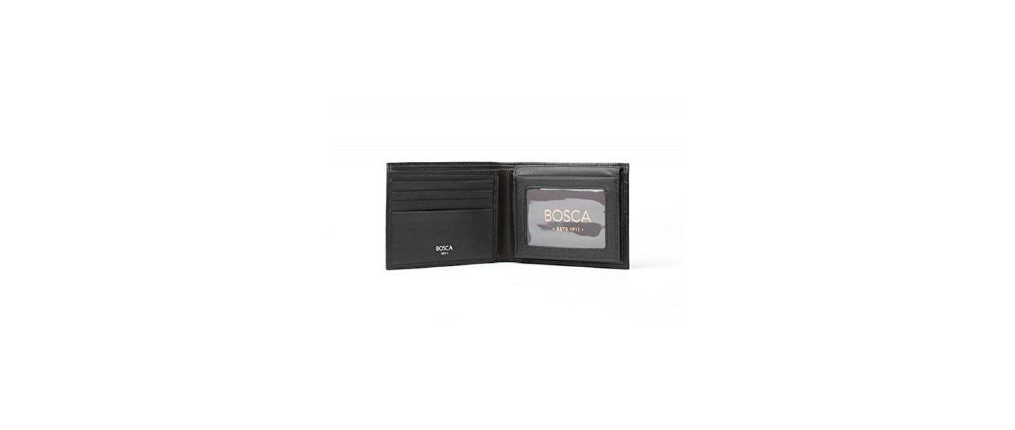 Мужской кошелёк Bosca Nappa Vitello Credit Wallet with I.D. Passcase — фото 3