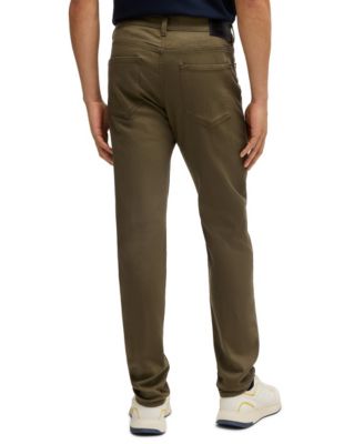 BOSS x Porsche Men's Performance-Stretch Denim Tapered-Fit Jeans