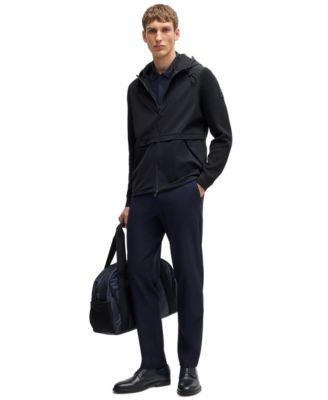 Men's Knitted Details Softshell Jacket