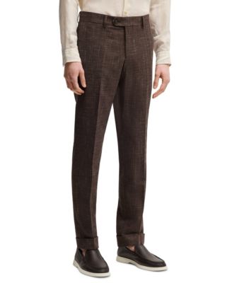 Men's Patterned Tweed Two-Piece Suit