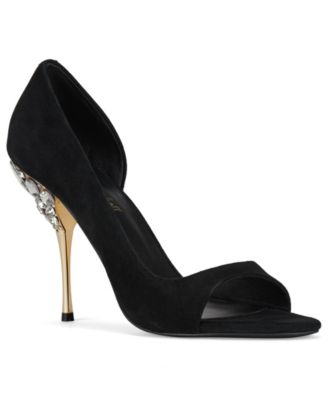 Women's Alluria Slingback Peep-Toe Dorsay Pumps
