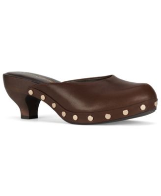 Jeffrey Campbell - Women's Cloguette Wooden Platform Slip-On Clogs