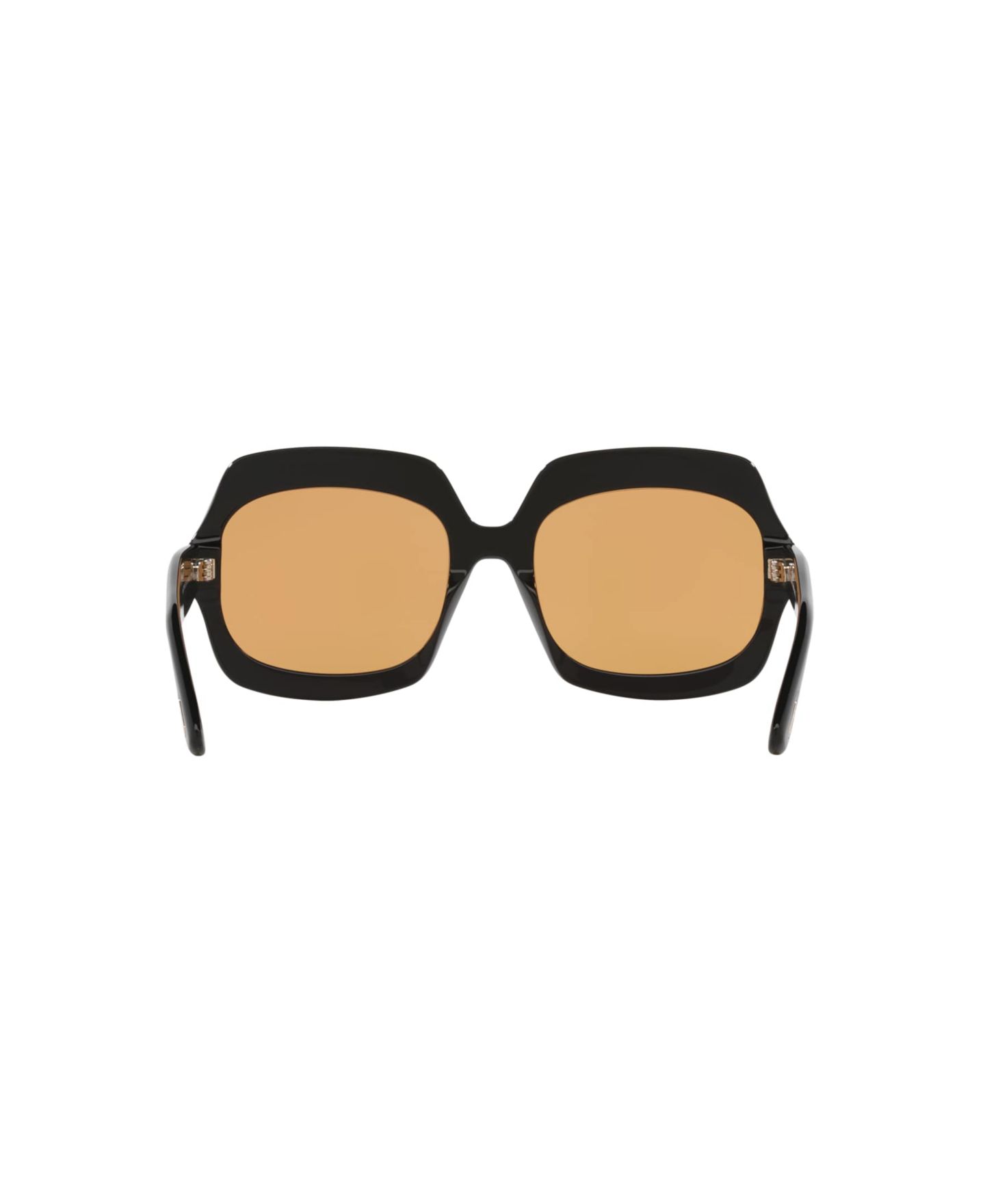 Женские солнцезащитные очки Tom Ford Geometric, Ren TR001878, цвет: Чёрный / Коричневый — фото 2