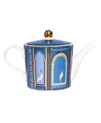 Sara Miller India Lattice Windows Teapot