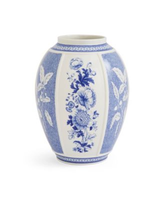 Spode - Blue Italian British Flowers Vase