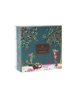 Sara Miller Woodland Tales Rabbit Sleigh Candy Bowl