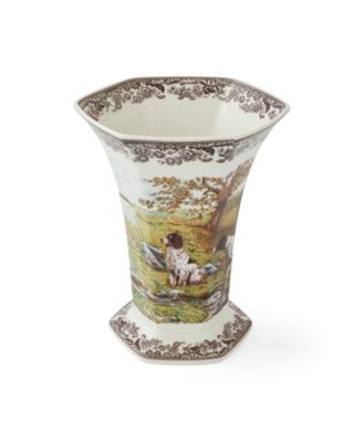 Woodland Hexagonal 10.6" Vase