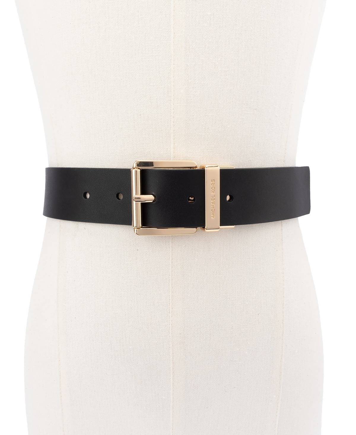 Michael Kors Leather Reversible Belt, 38mm