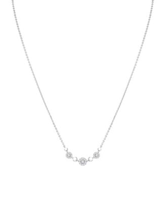 Diamond Necklace (1/4 ct. t.w.) in Sterling Silver