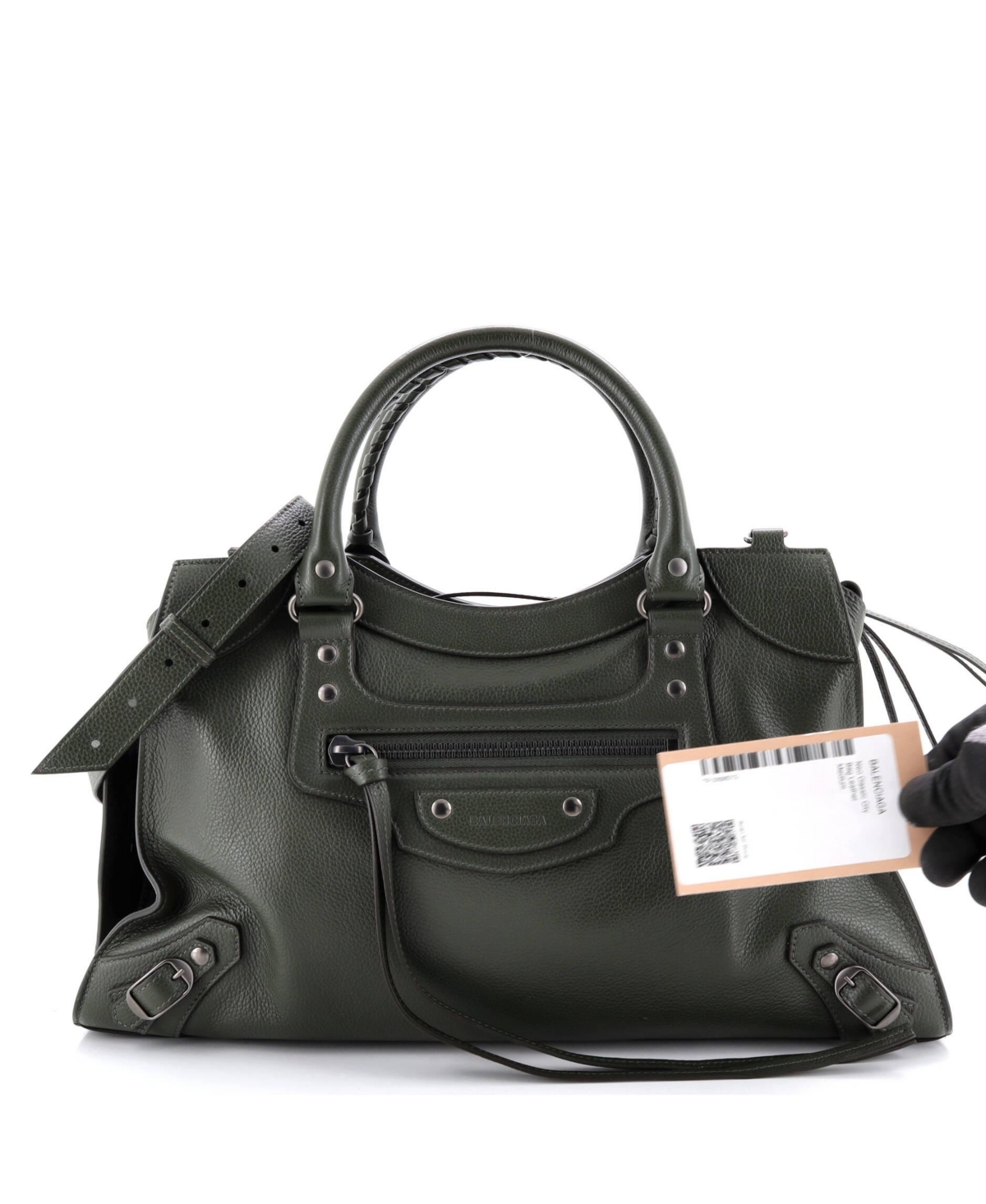 Pre-Owned Balenciaga Medium Neo Classic City Bag Leather