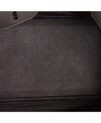 Birkin 30 Handbag Brown Togo with Palladium Hardware