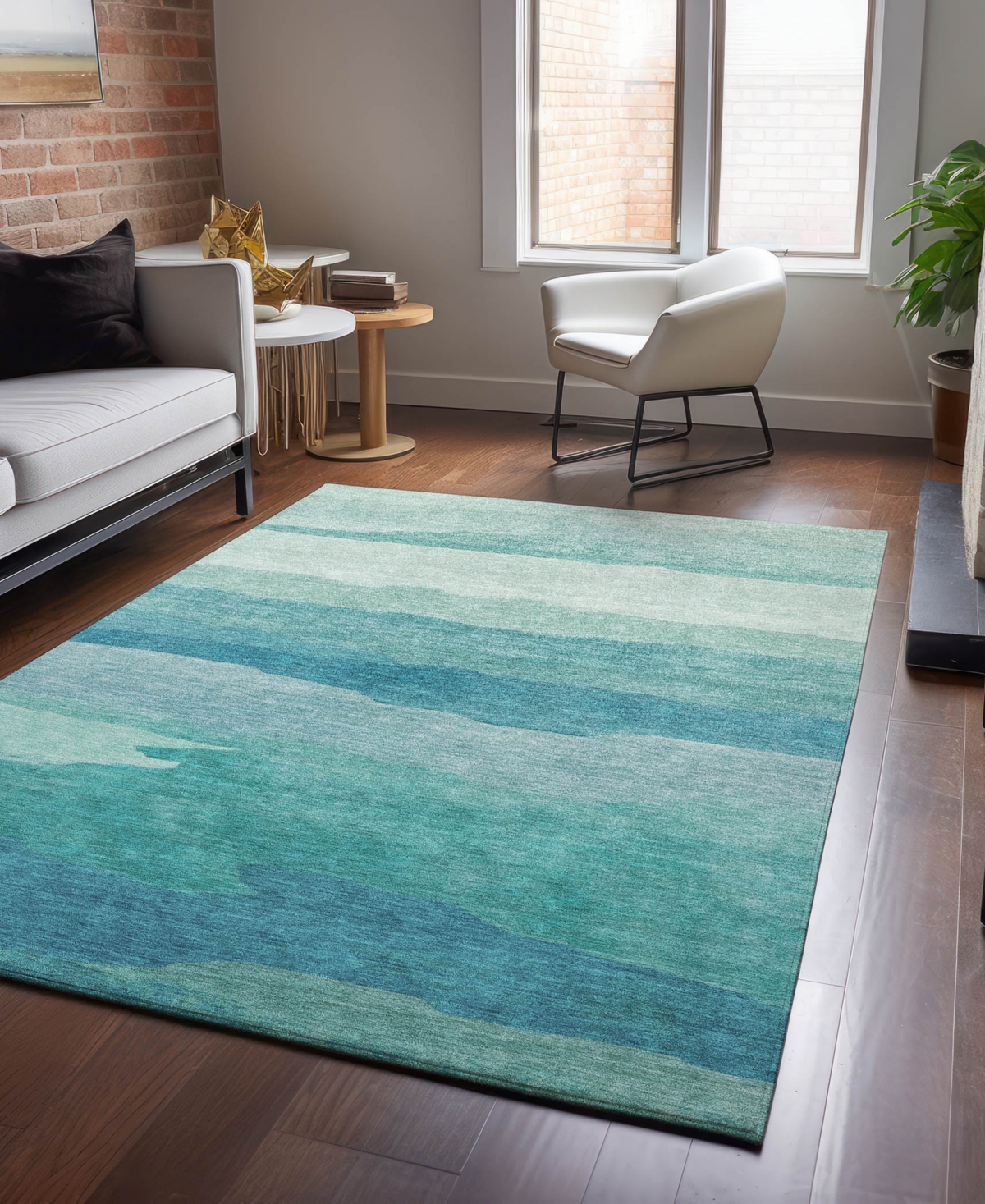 Dalyn Pacifica Pa9 10'x14' Area Rug In Blue