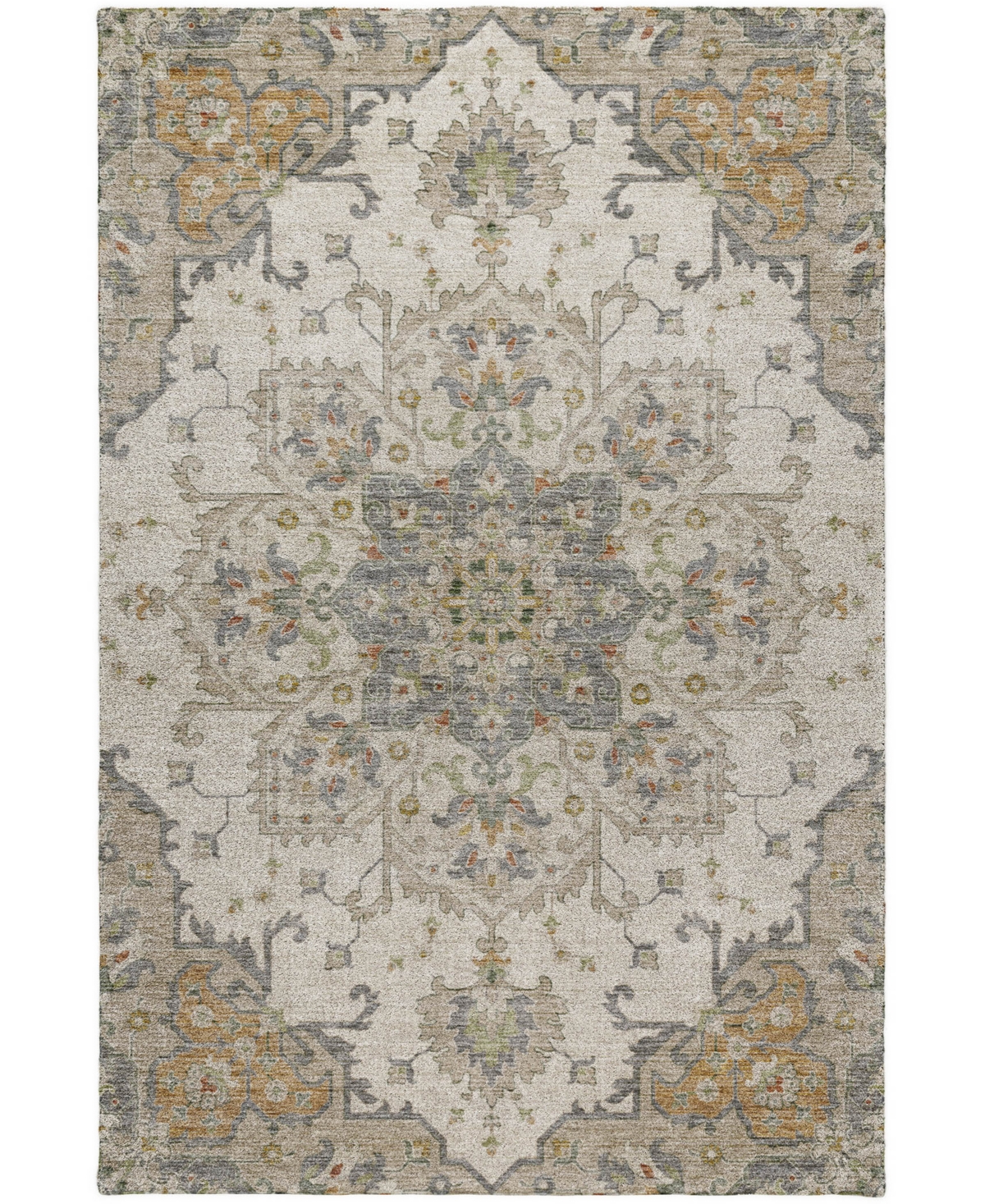 Dalyn Silk Road Sr6 5'x7'6" Area Rug In White