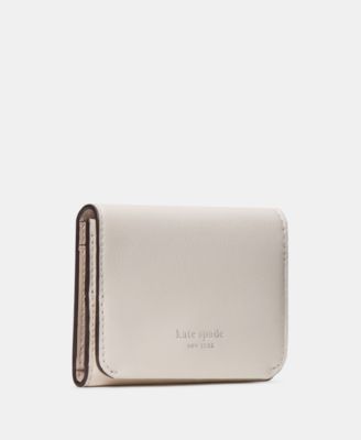 Halo Fine Grain Leather Trifold Wallet