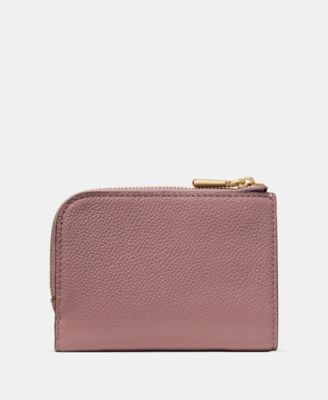 Devin Pebbled Leather Compact Wallet