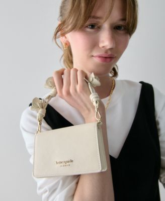 Natasha Crinkle Patent Card Case Wallet