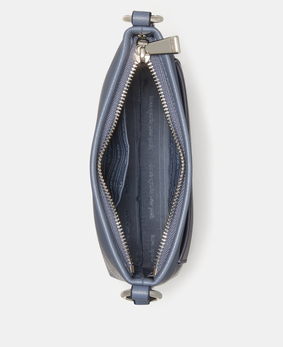 Kate Spade Ava Pebbled Leather Mini Crossbody Bag In Gray