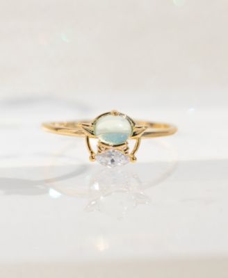 Crystal Star Wars™ Grogu™ Adjustable Ring