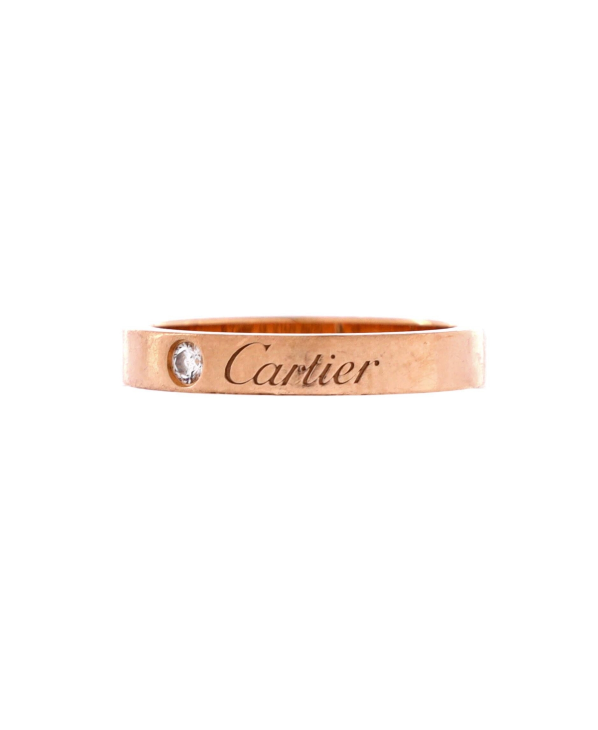 Pre-Owned Cartier C de Cartier Wedding Band Ring