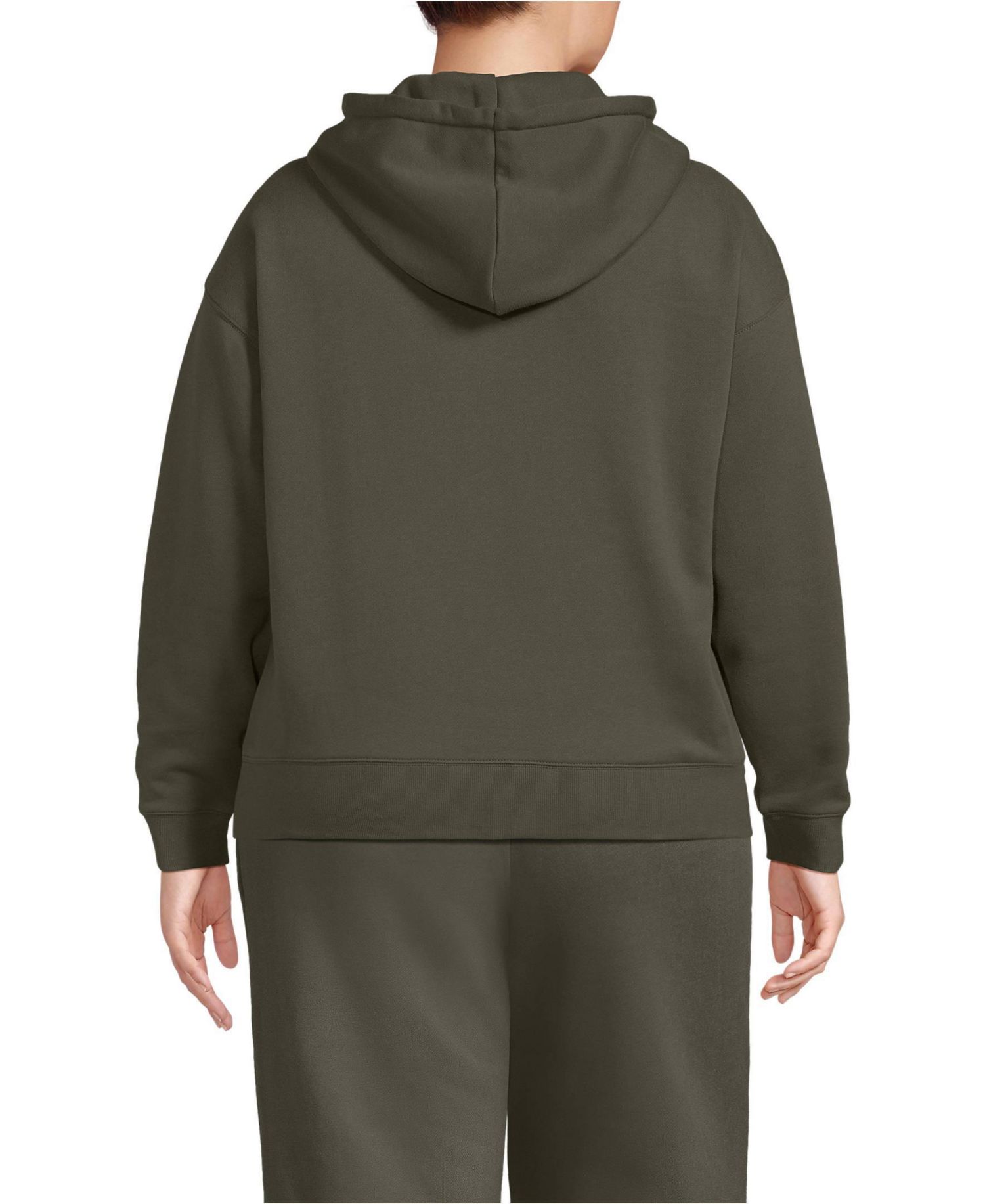 Plus Size Serious Sweats Hooded Sweatshirt