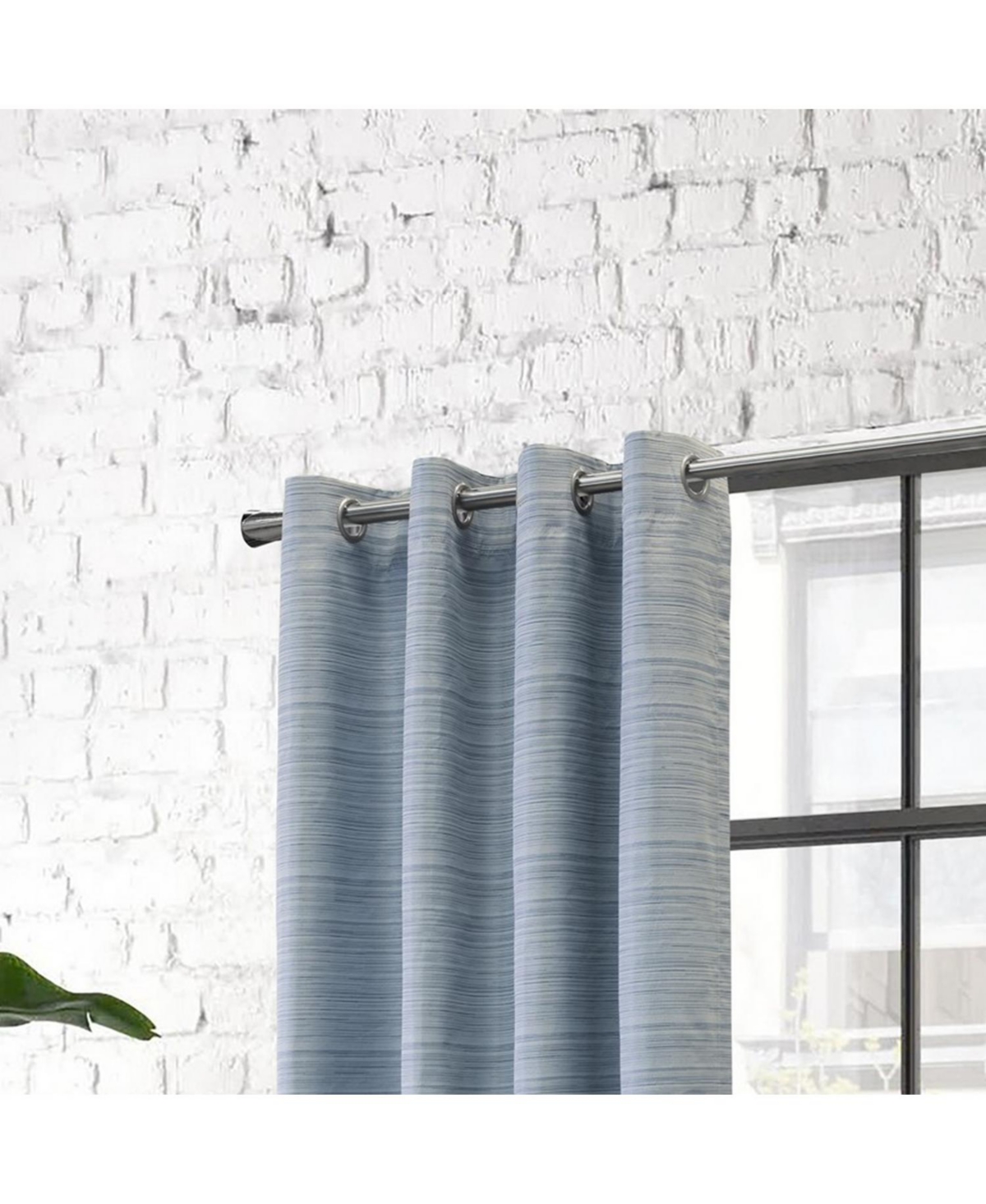 Thermaplus Solstice Room Darkening Grommet Curtain - 52"x84", Navy