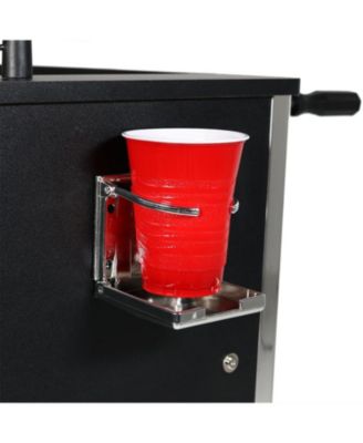 Indoor Modern Style Foosball Soccer Game Table with Drink Holders and Manual Scorers