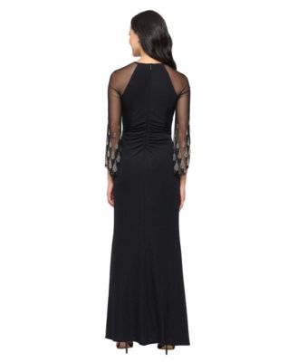 Women's Long Metallic Gown
