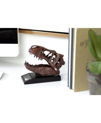 The Nation's T-Rex Skull Statue | 6-Inch Smithsonian Fossil Replica| 1:10 Scale