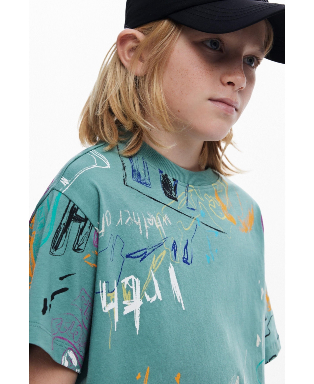 Desigual Boys's Short-sleeve doodle T-shirt