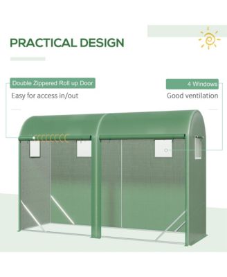 Walkin house 10' x 3' x 7', Zipper Windows, Doors,